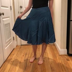 Betsey Johnson Full Skirt - Deep Blue